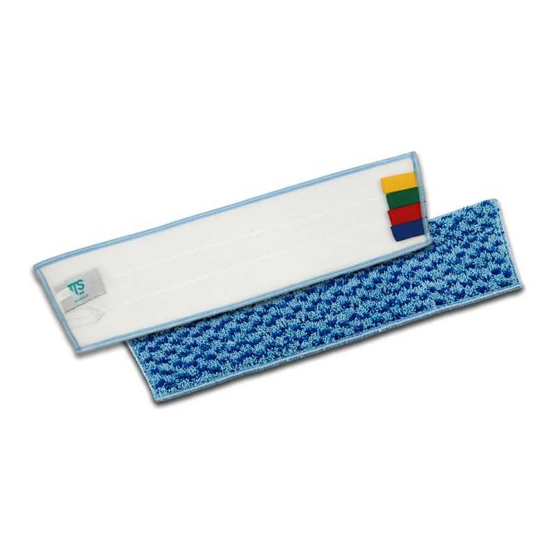 TTS - Panno Microsafe Blu/Azzurro con Velcro Cm 60
