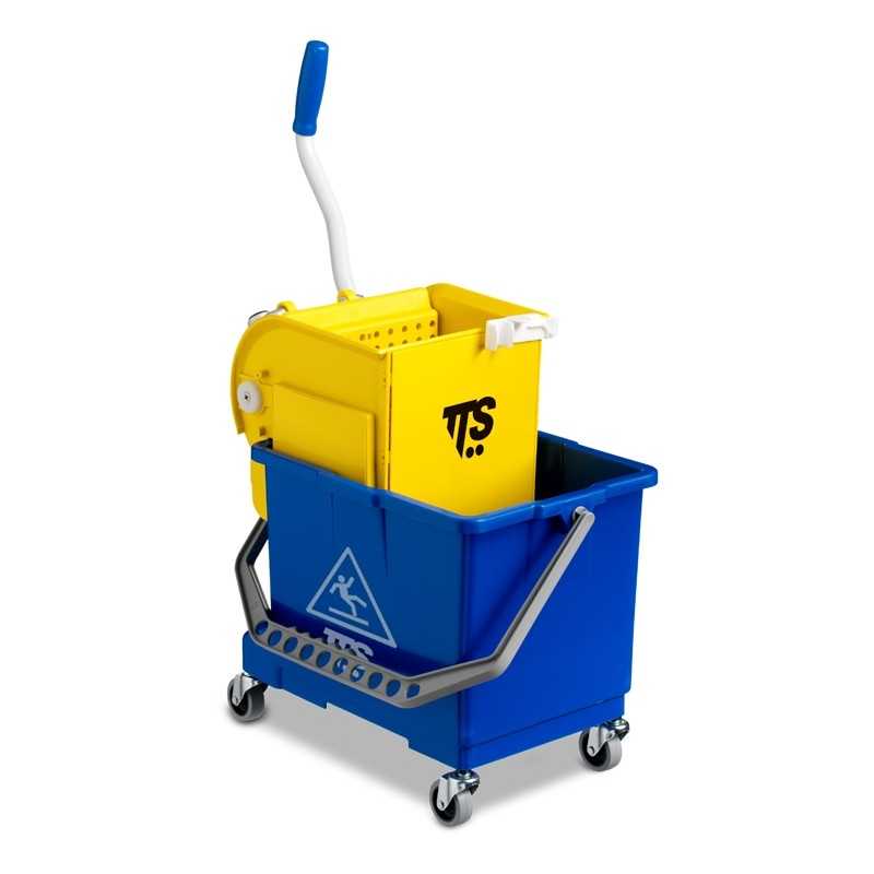 TTS - Mini Bucket L 17 Tts Completo con Ruote e Strizzatore