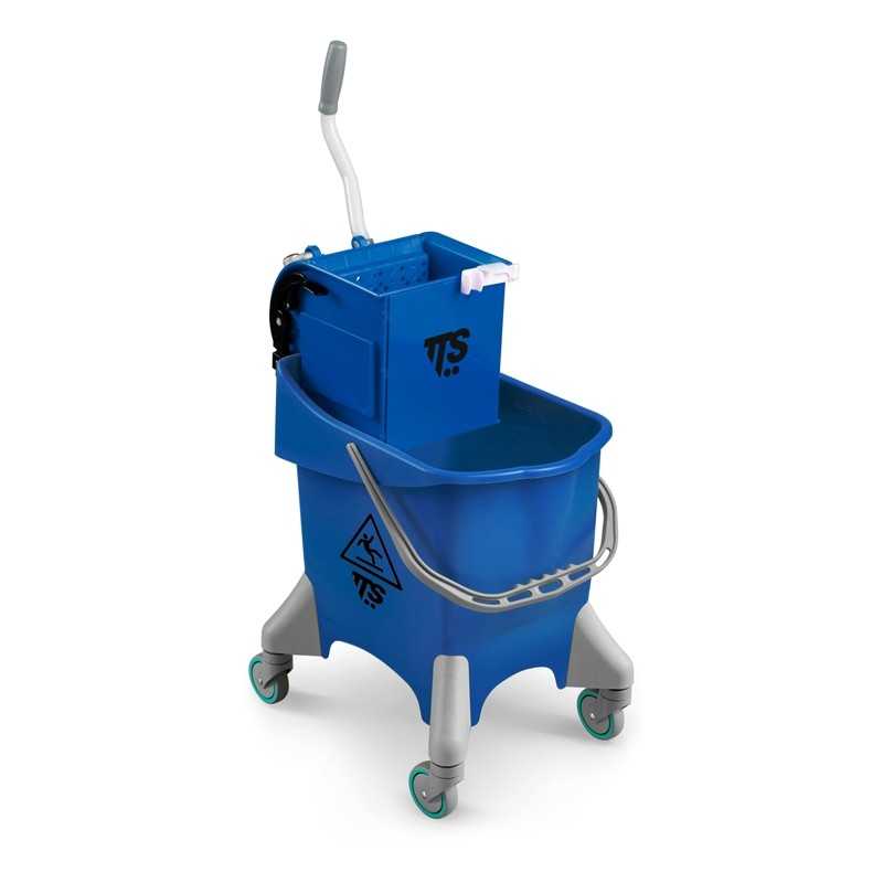 TTS - Carrello Pile L 30 Blu con Strizzatore O-Key