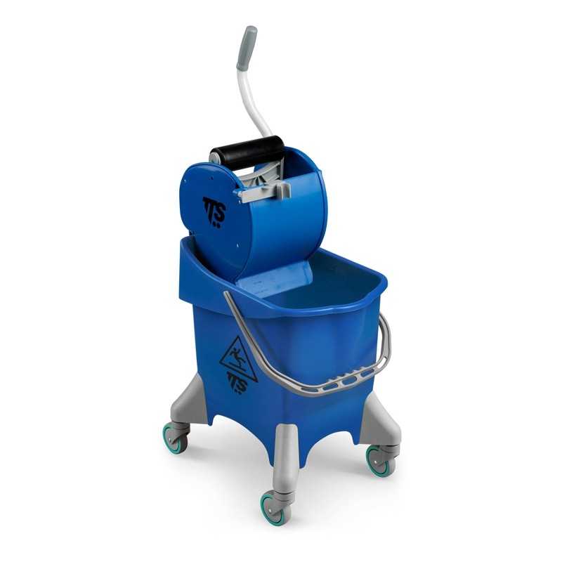 TTS - Carrello Pile L 30 Blu con Strizzatore Dry