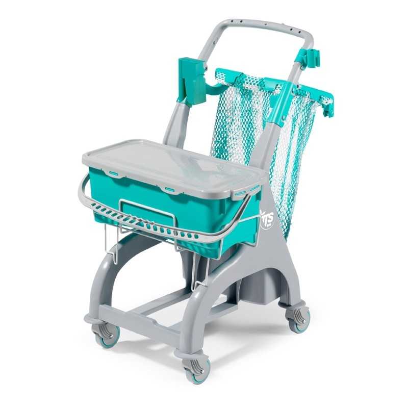 TTS - Carrello Nick Hermetic 108 con Sacco Verde Lt 20