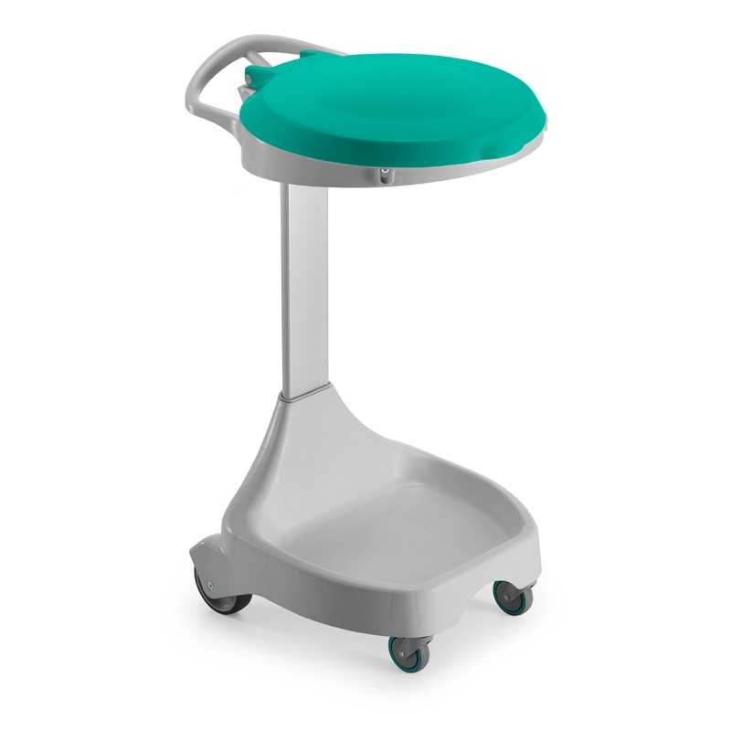 TTS - Carrello Portasacco TTS - Smile E-14 con Coperchio Verde