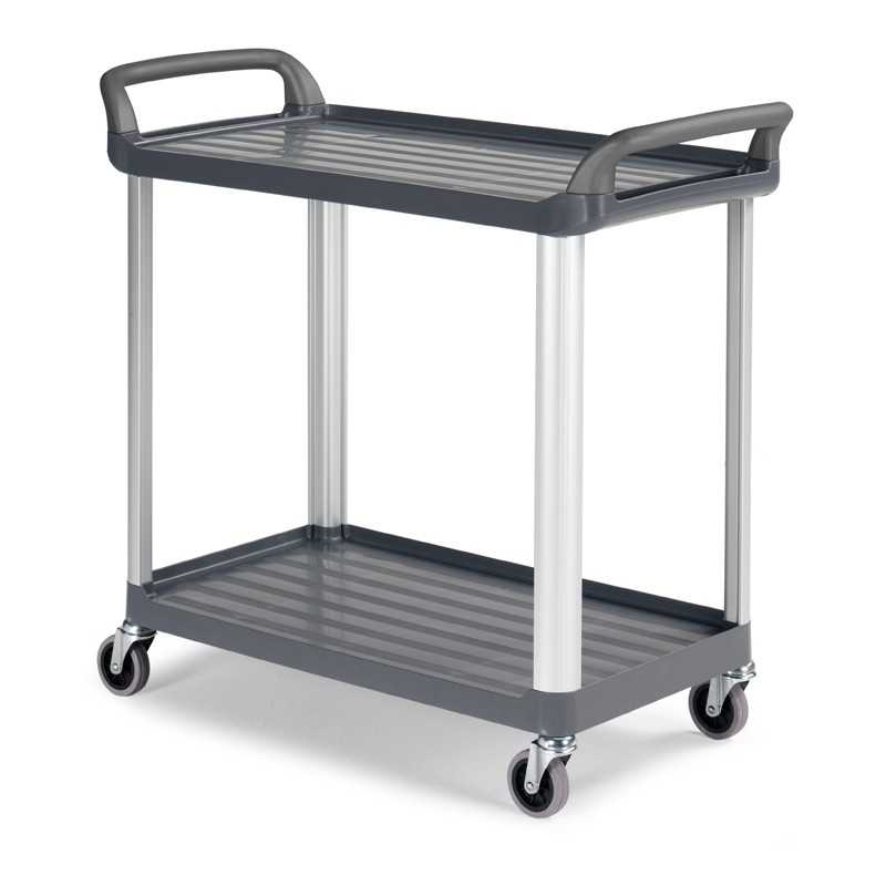 TTS - Carrello Shelf Grigio a 2 Ripiani