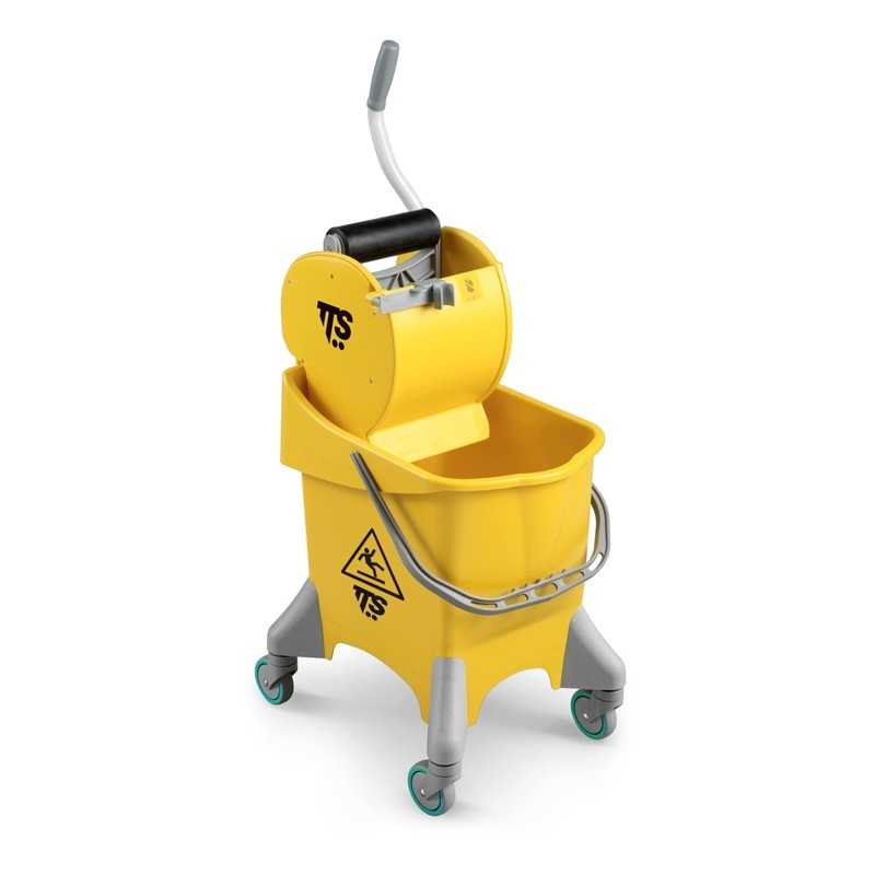 TTS - Carrello Pile L 30 Giallo con Strizzatore Dry