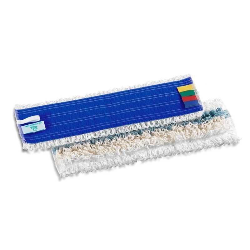 TTS - Ricambio Micro-Ricciolo Per Attrezzo Velcro Cm 40 MicroTTS - Fibra + Poliestere + Cotone (Multicolore)