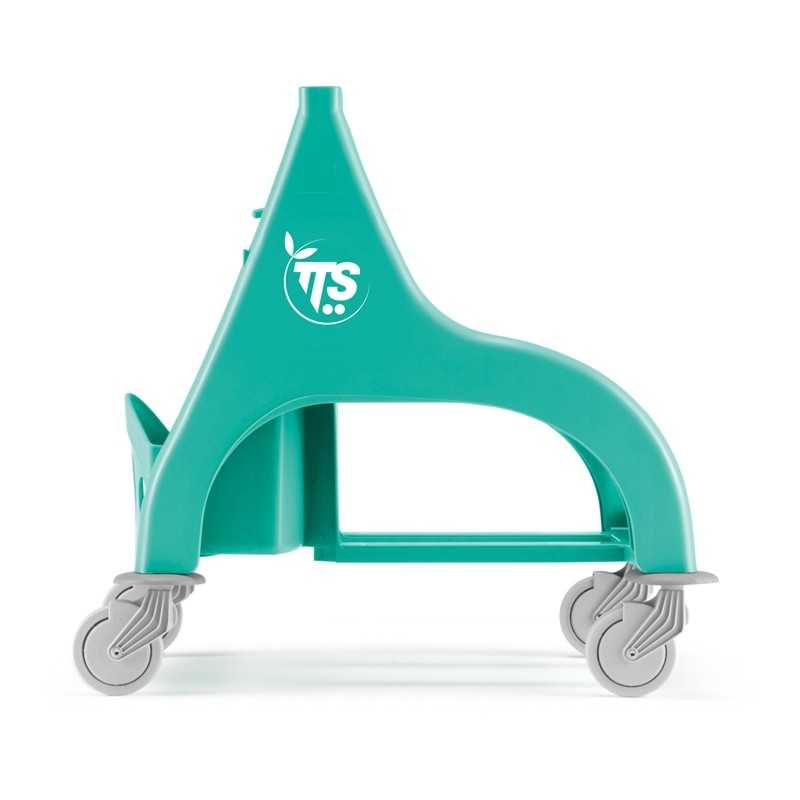TTS - Telaio Nick Verde L 25 con Ruote Logo TTS