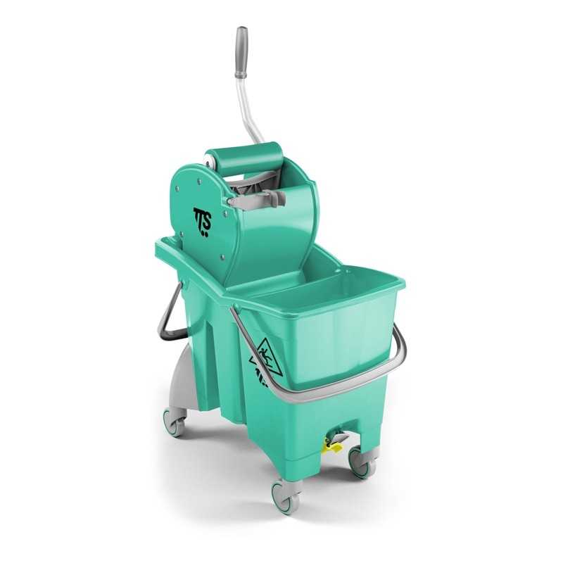 TTS - Carrello Action Pro L 30 Verde con Doppio Scarico