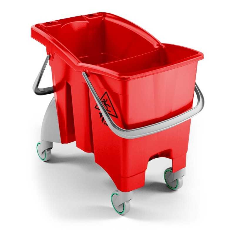 TTS - Carrello Action Pro L 30 Rosso con Doppio Scarico