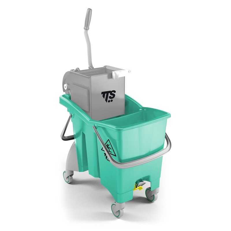 TTS - Carrello Action Pro L 30 Verde con Doppio Scarico