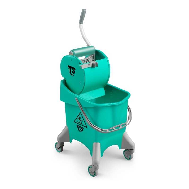 TTS - Carrello Pile L 30 Verde con Strizzatore Dry