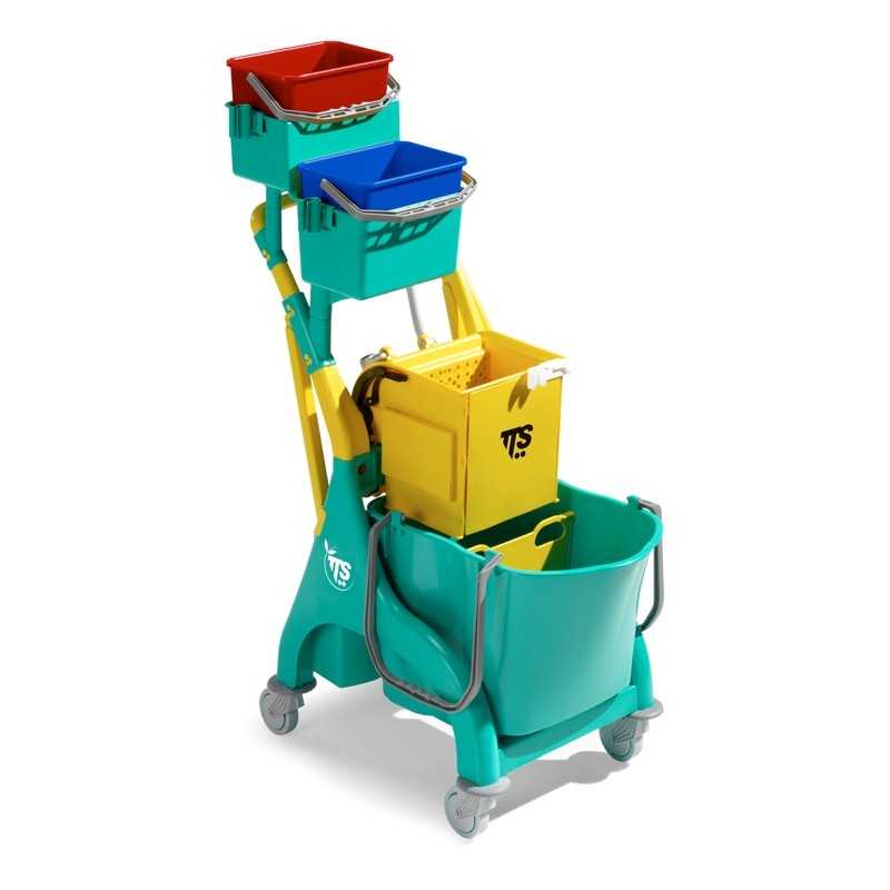 TTS - Carrello Nick Plus 50 L 28 con Strizzatore O-Key