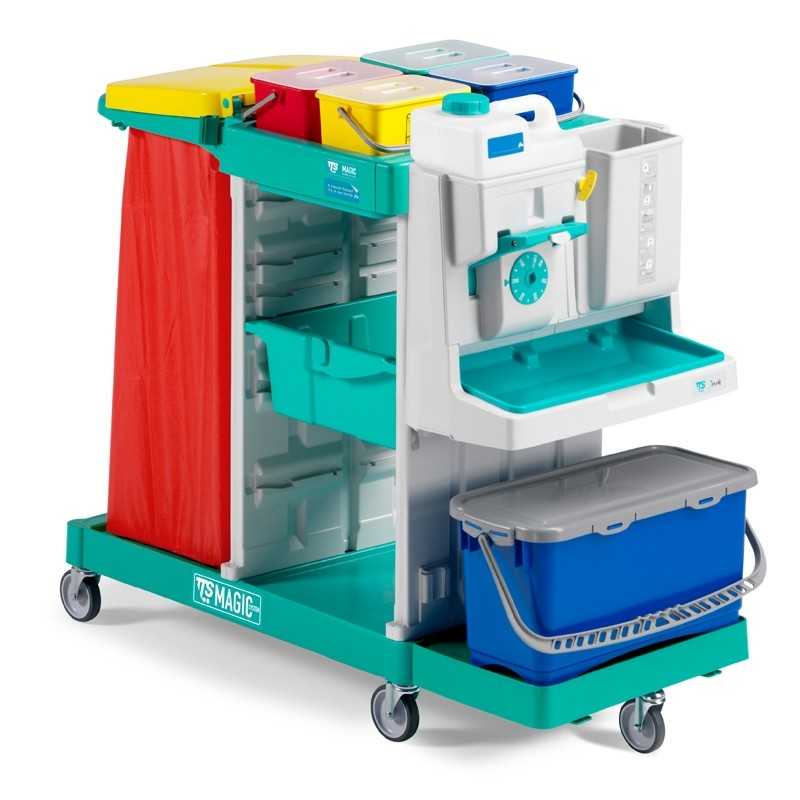 TTS - Carrello Magic System 710 Basic con Ruote Diametro 125