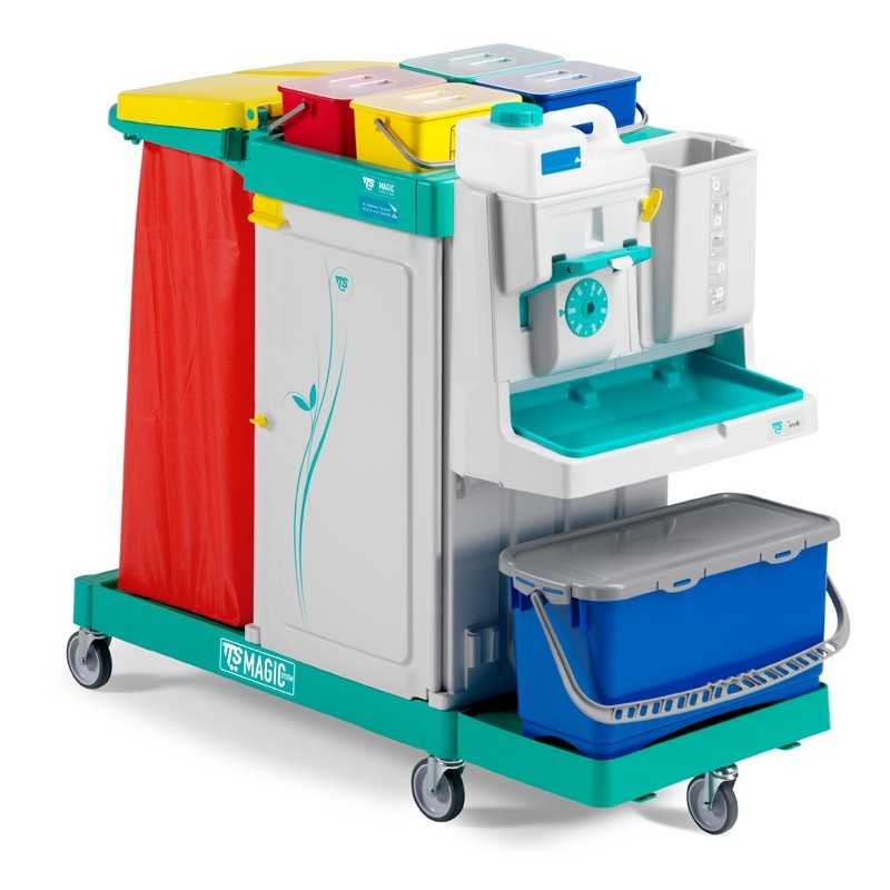 TTS - Carrello Magic System 710 Safety con Ruote Diametro 125