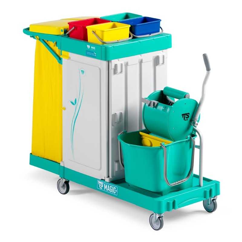 TTS - Carrello Magic Line 340 Safety con Strizzatore Dry E