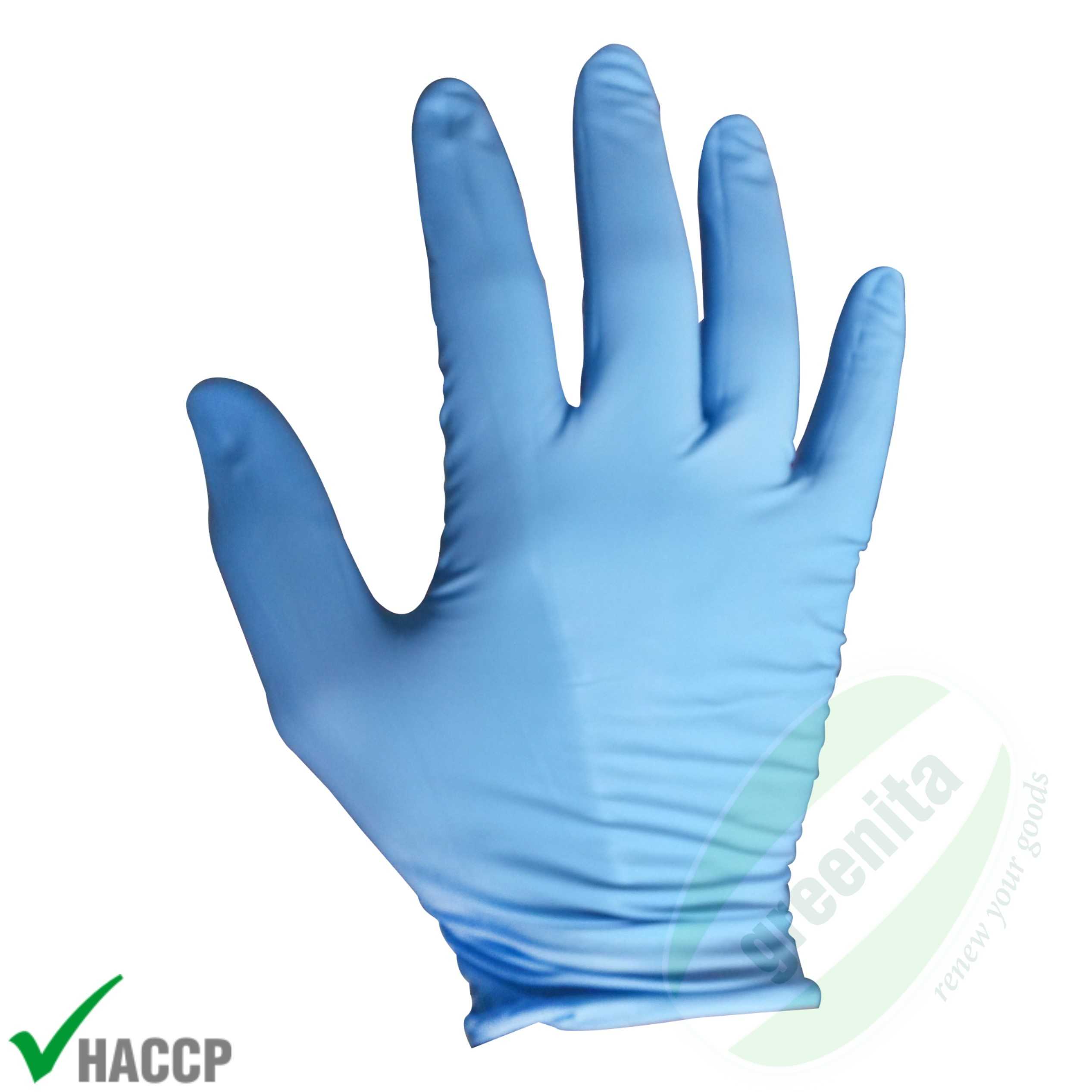 Guanti in Nitrile Blu Taglia M - 100 pezzi