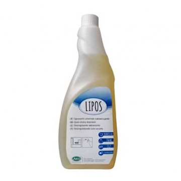 Arco - Lipos - Spray Sgrassante Rapido Autoasciugante - Flacone 750ml